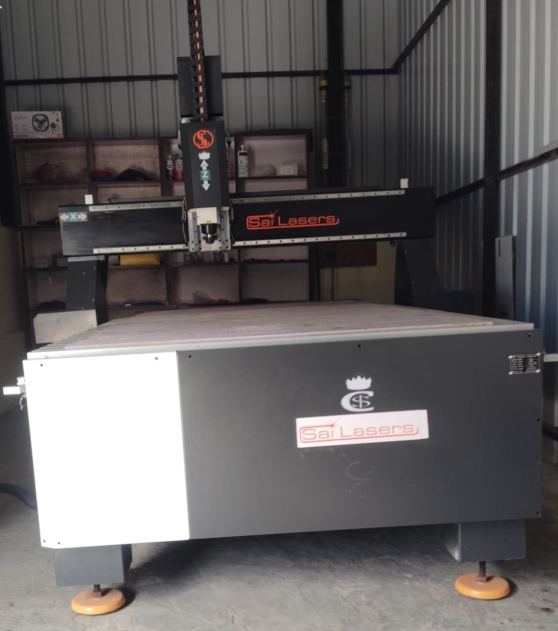 Sai Lasers CNC router machine